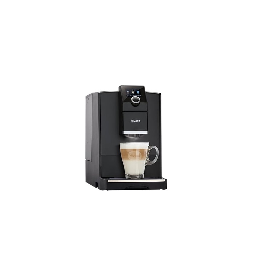 Černý automatický kávovar s caffe latté Nivona NICR 790