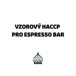 Vzorový HACCP pro Espresso bar