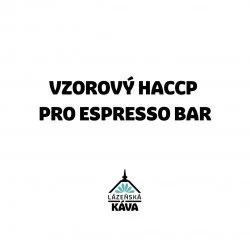 Plán HACCP pro Espresso bar.