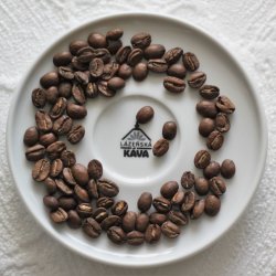 pražení kávy na espresso