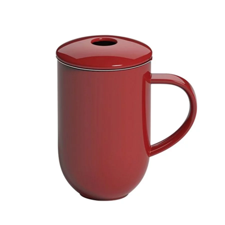 Loveramics Pro Tea - 450 ml mug with infuser - Red