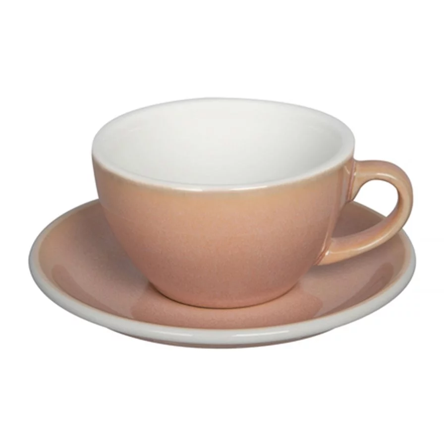 Loveramics Egg - Cappuccino 200 ml Cup and Saucer  - Rose