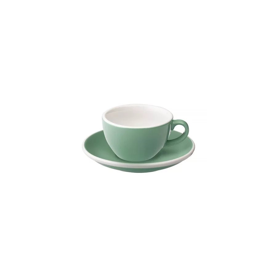 Loveramics Egg - Flat White 150 ml Cup and Saucer  - Mint