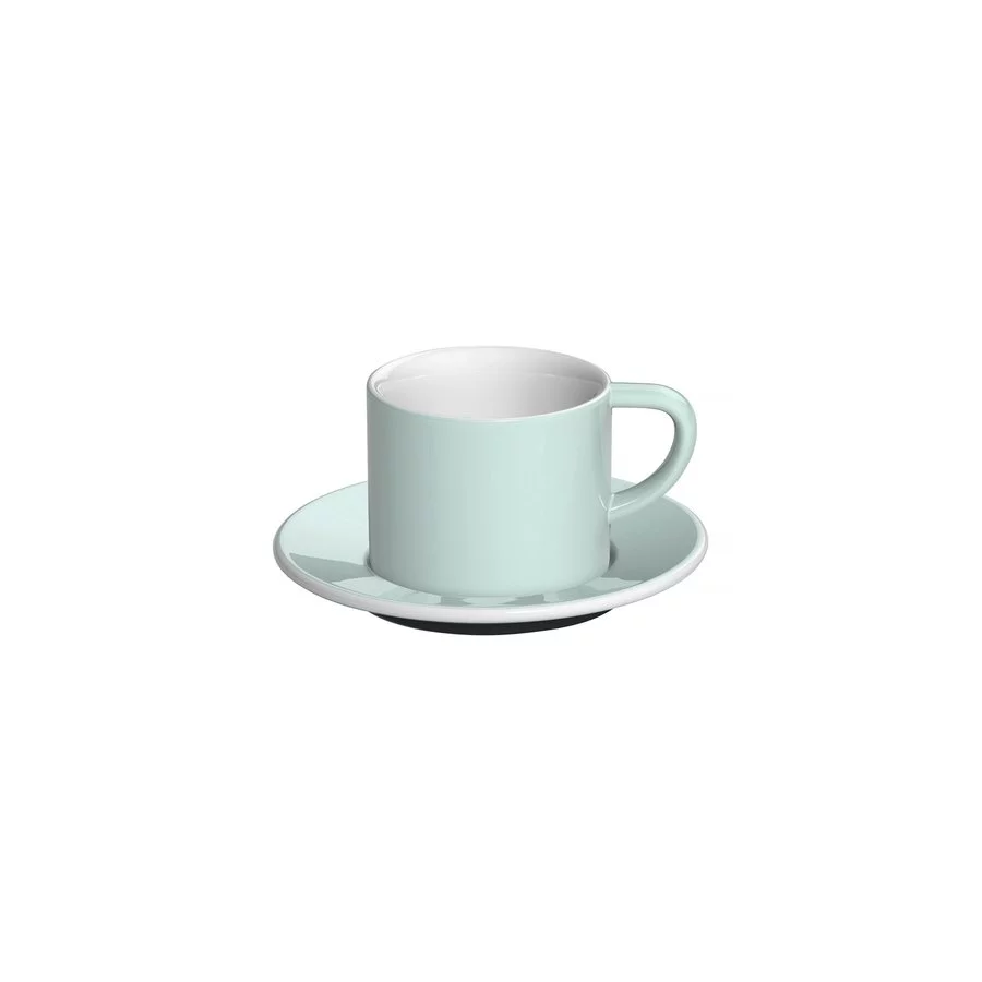 Loveramics Bond - 150 ml Cappuccino cup and saucer - River Blue
