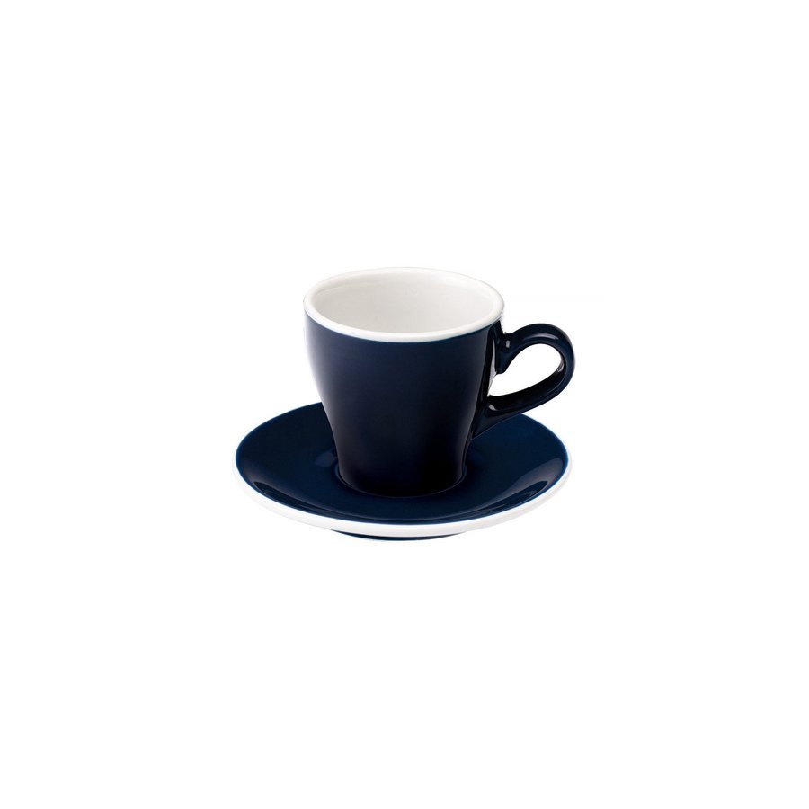 Loveramics Tulip - Cup and sauecr - Cappuccino 180 ml - Denim