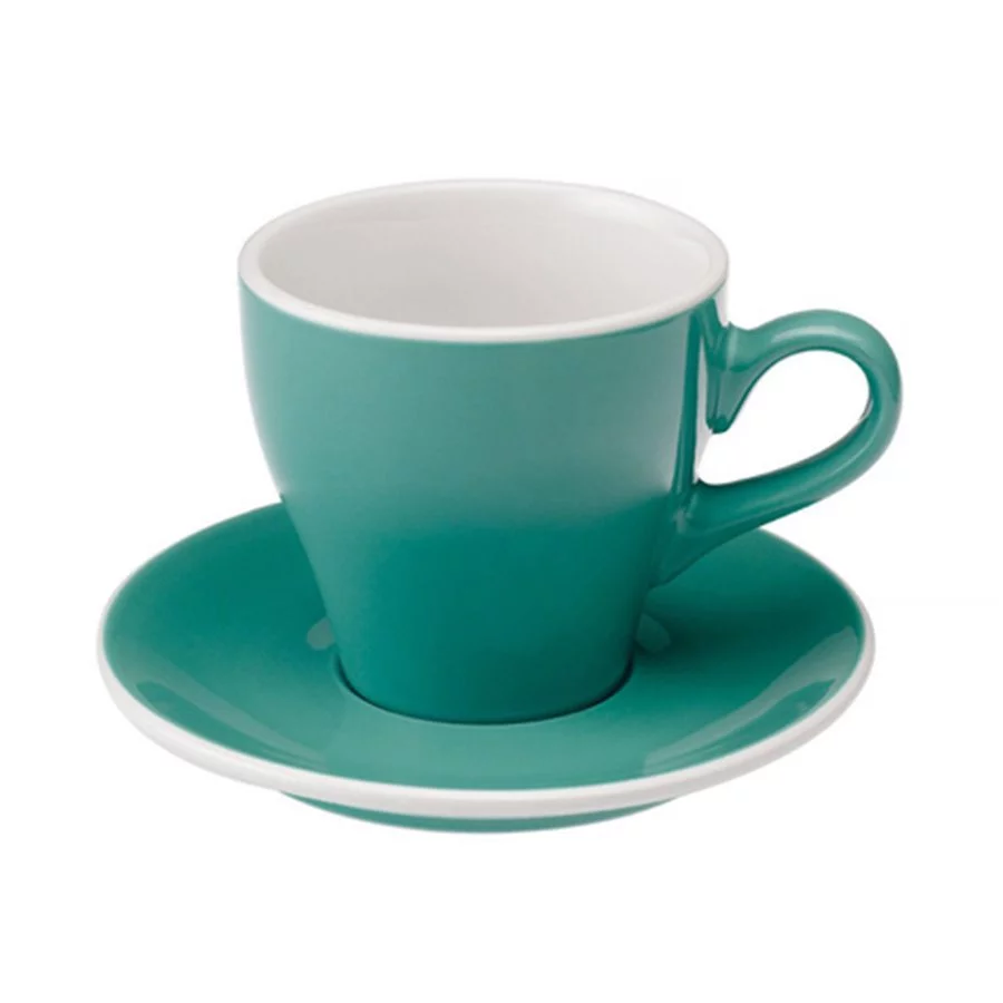 Loveramics Tulip - Cup and saucer - Cafe Latte 280 ml - Teal