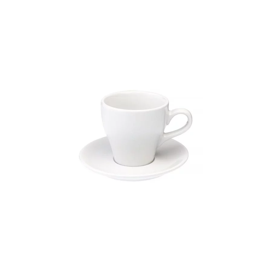 Loveramics Tulip - Cup and saucer - Cafe Latte 280 ml - White