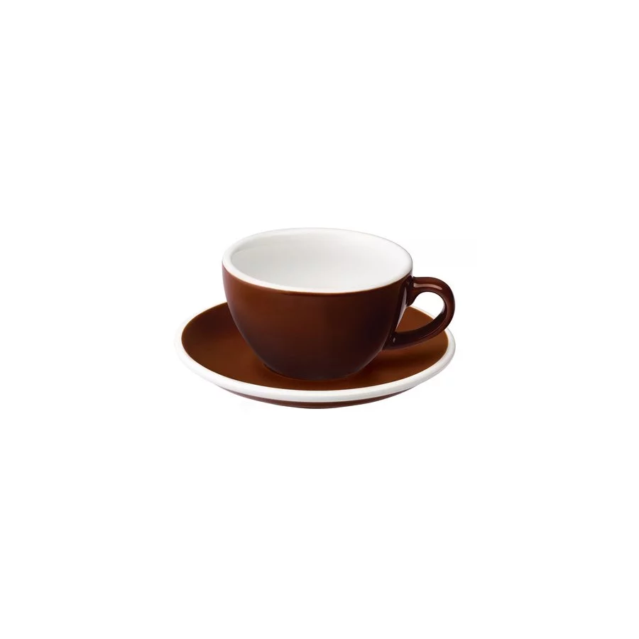 Loveramics Egg - Cappuccino 200 ml Cup and Saucer  - Brown