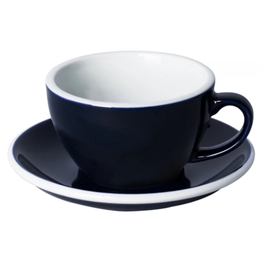 Loveramics Egg - Cappuccino 250 ml Cup and Saucer  - Denim