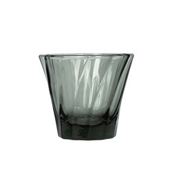 Loveramics - Twisted Espresso Glass 70ml - Black