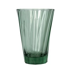 Loveramics - Twisted Latte Glass 360ml - Green