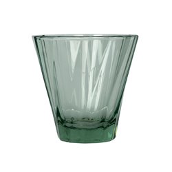 Loveramics - Twisted Cappuccino Glass 180ml - Green