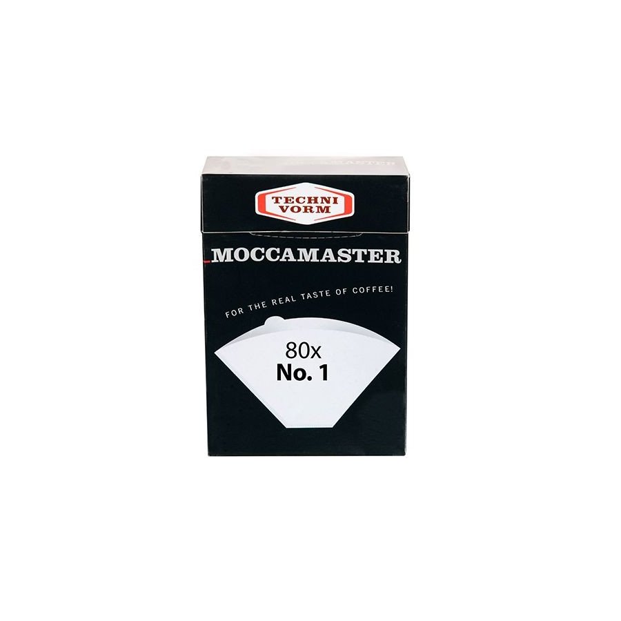 Papírové filtry Moccamaster vel. 1 (100ks) Vhodné pro : Moccamaster Cup One