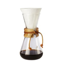 Chemex 3 šálky s filtrovanou kávou