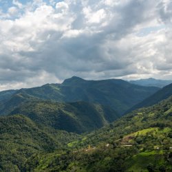 Pohoří s krásnými výhledy v Kolumbii