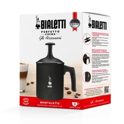 Balení napěňovače mléka značky Bialetti.