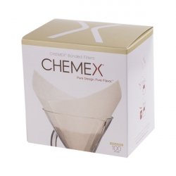 Papírové filtry Chemex FS-100 pro 6-10 šálků kávy (100ks) Materiál : Papír
