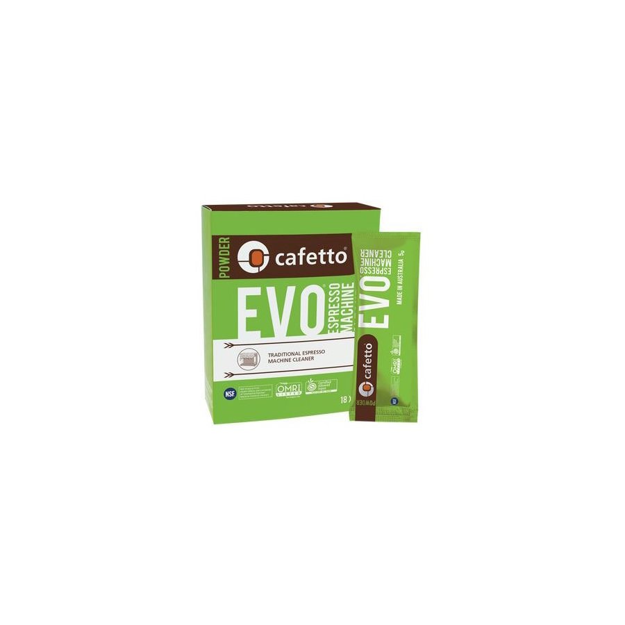 Cafetto Evo sáčky 18x5g Použití čističe : Na kávové cesty