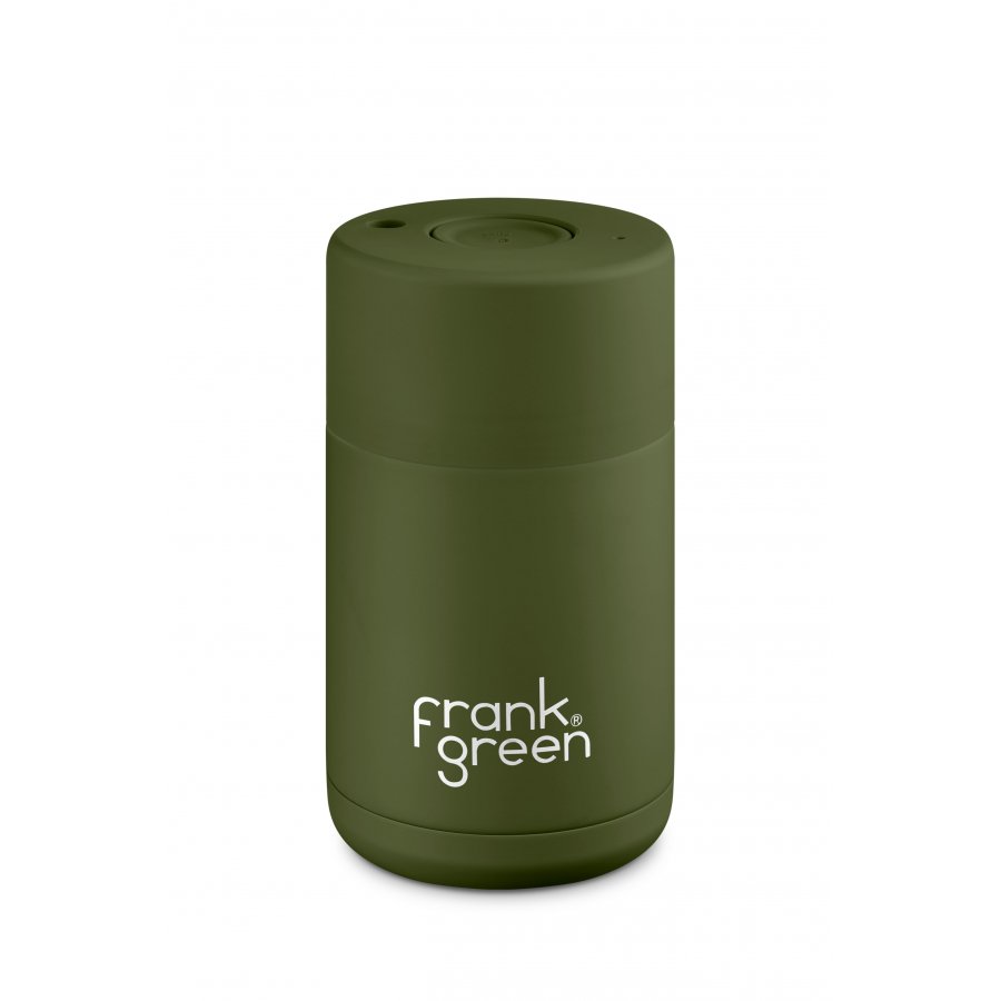 Frank Green Ceramic Khaki 295 ml Vlastnosti termohrnku : Dvojitá stěna