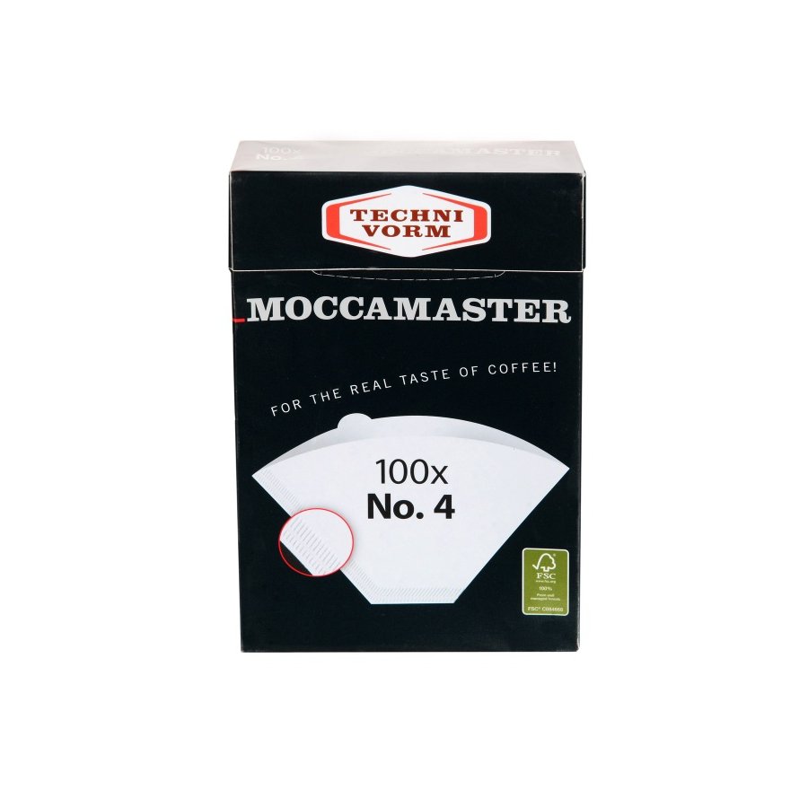 Papírové filtry Moccamaster vel. 4 (100ks)