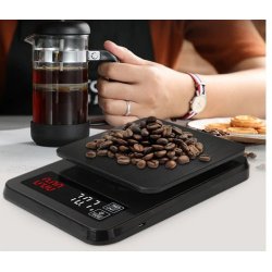 Barista Space digitální váha - Digitální váhy na kávu: Funkce překapávače : Stopky