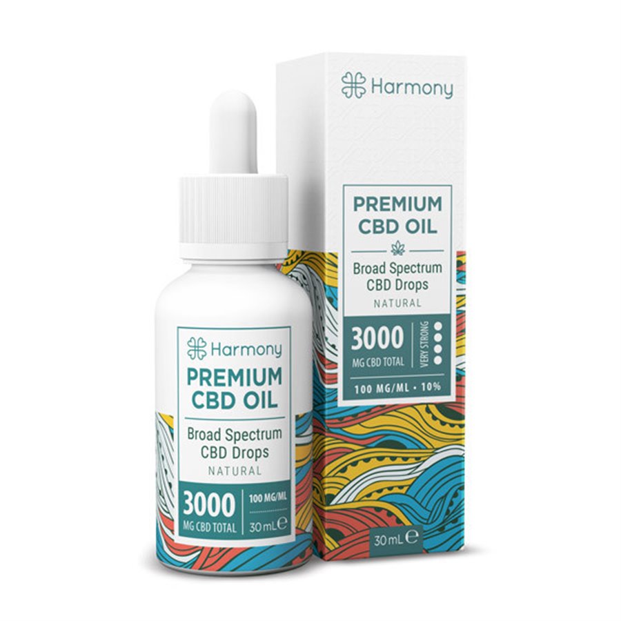 Levně Harmony CBD olej 3000 mg, 30 ml
