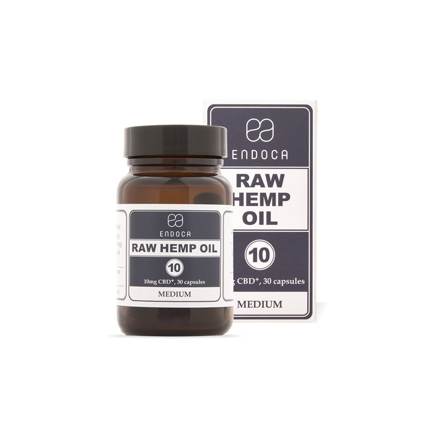 Endoca RAW CBD kapsle 3%, 300 mg