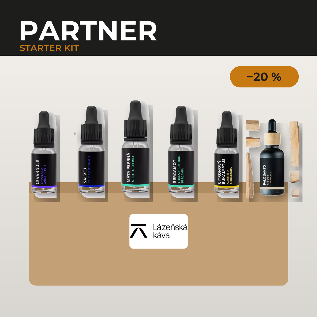 Startovací balíček Partner – Esenciální oleje